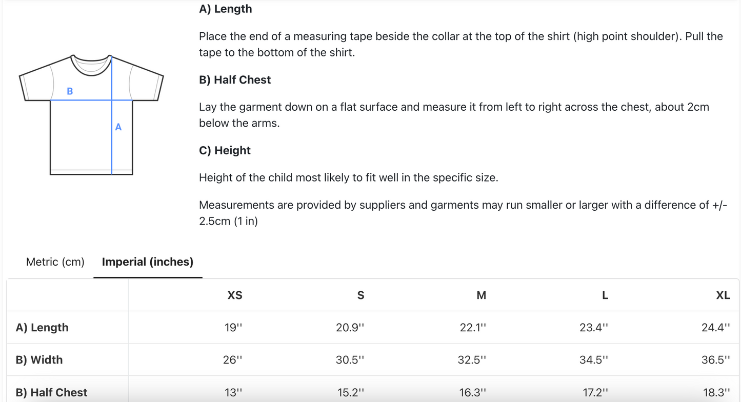 Kids Crewneck T-shirt